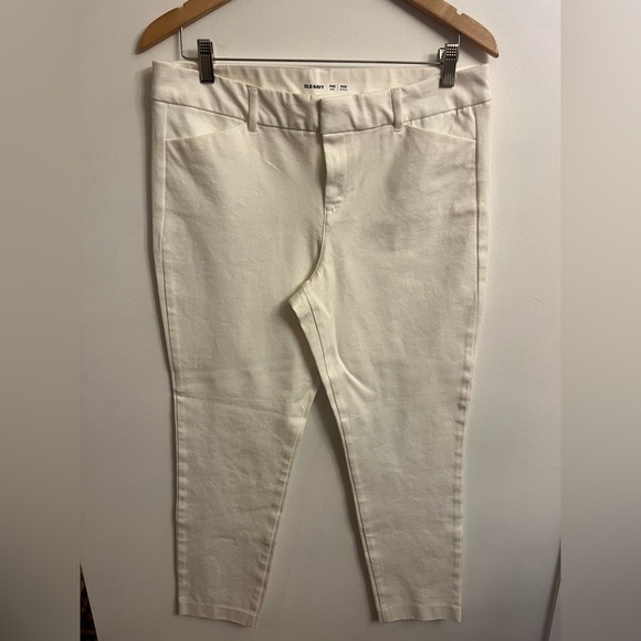 NWOT Old Navy Pixie Pants Size 12 White - Picture 2 of 7